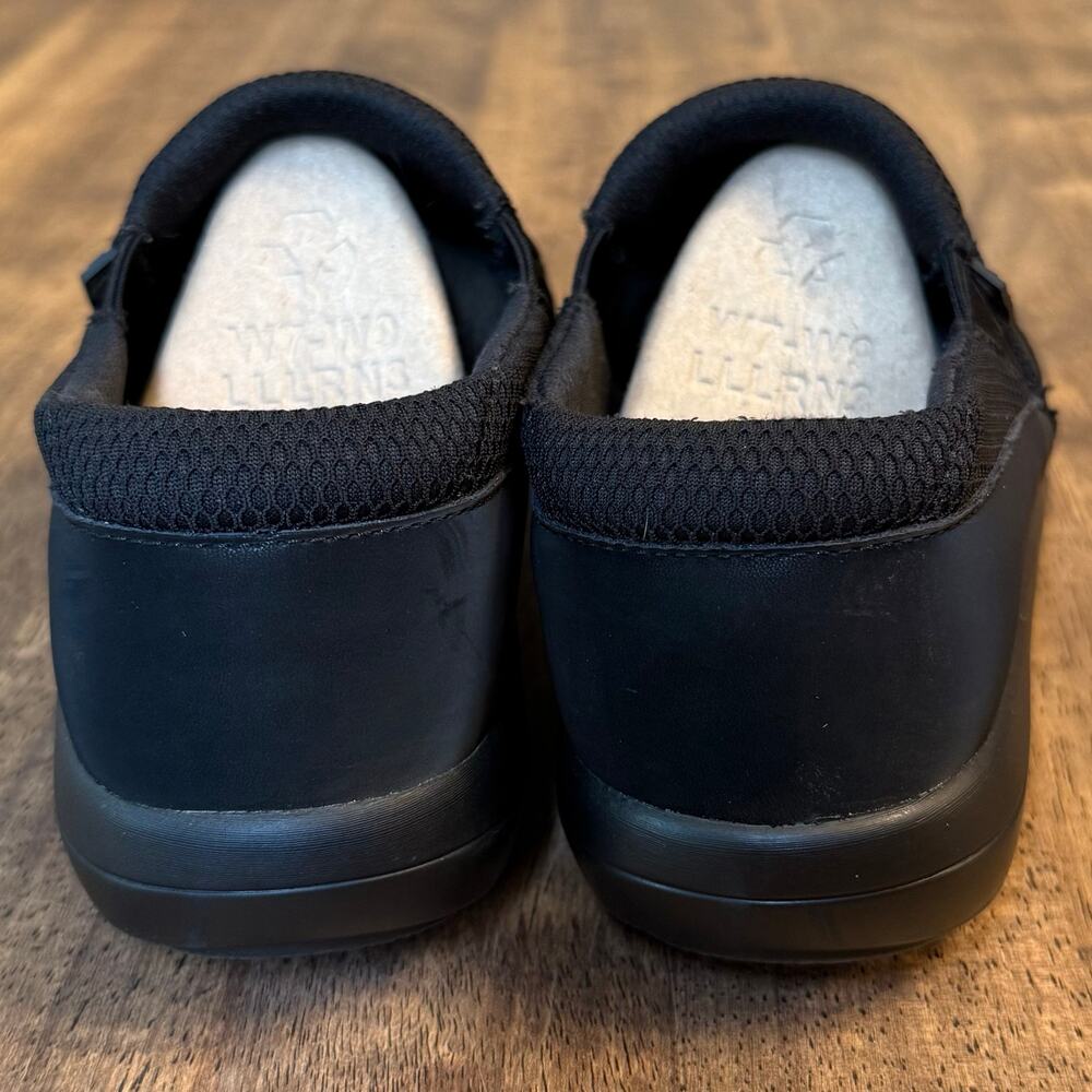 Alegria Duette Shoe Liquid Black Clog Slip-On Slip-Resistant Vegan Women Size 36 - Picture 4 of 11